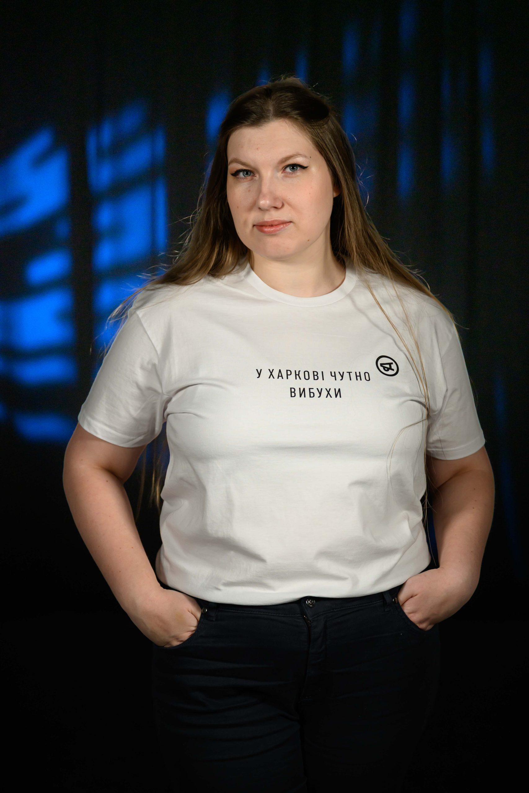 Футболка «Вибухи» Біла